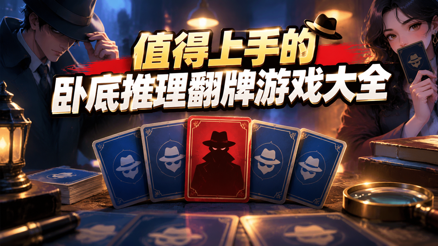 值得上手的卧底推理翻牌游戏大全