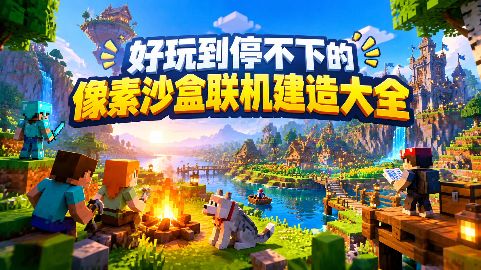 好玩到停不下的像素沙盒联机建造大全