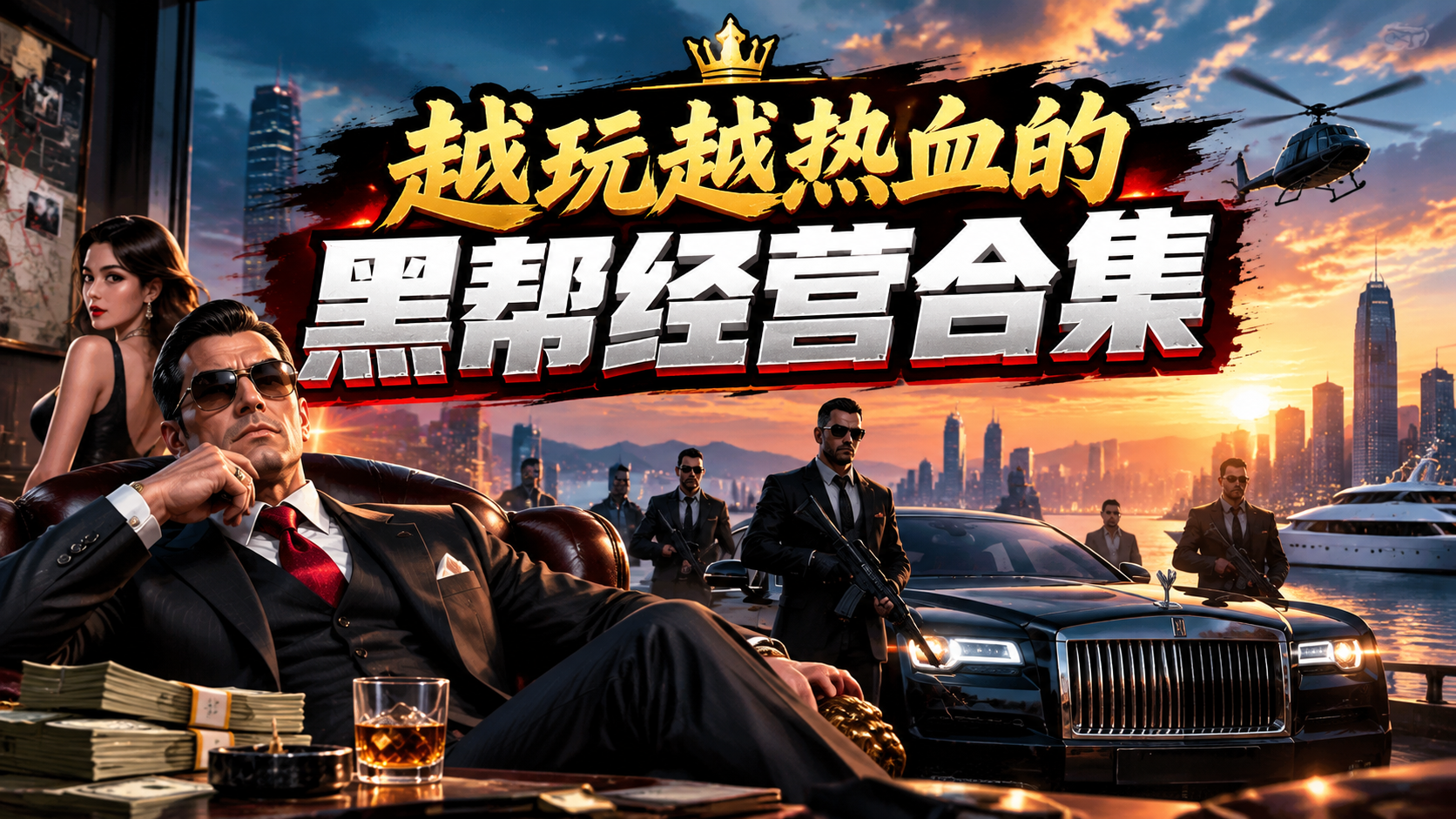 越玩越热血的黑帮经营合集