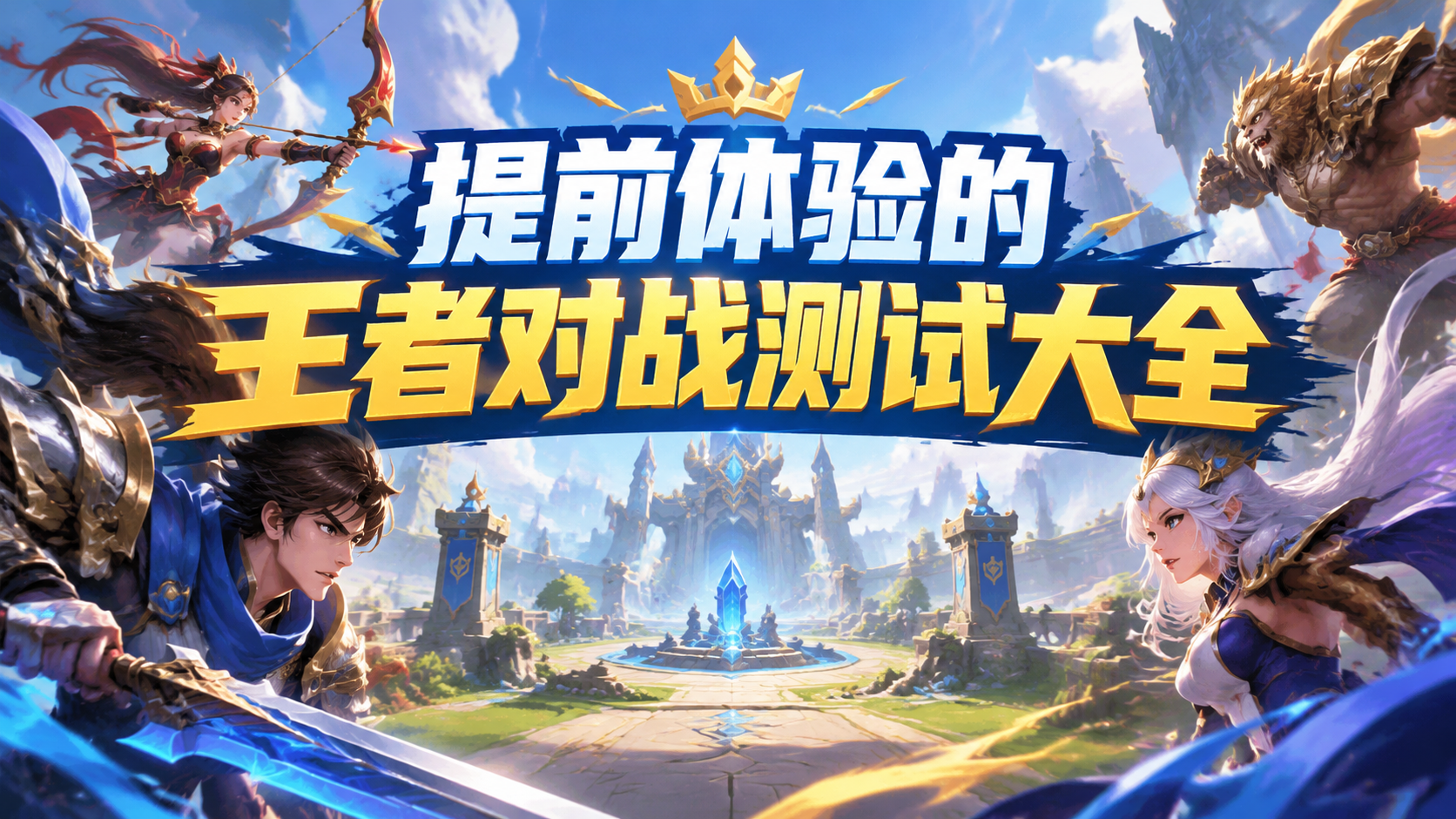 提前体验的王者对战测试大全