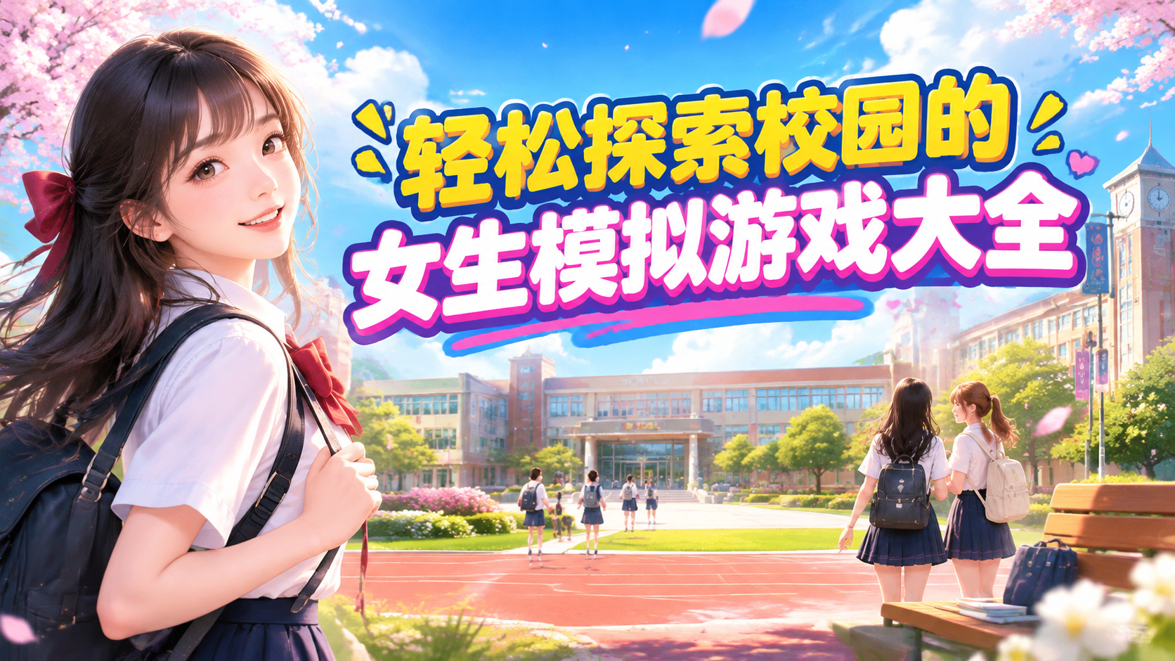 轻松探索校园的女生模拟游戏大全