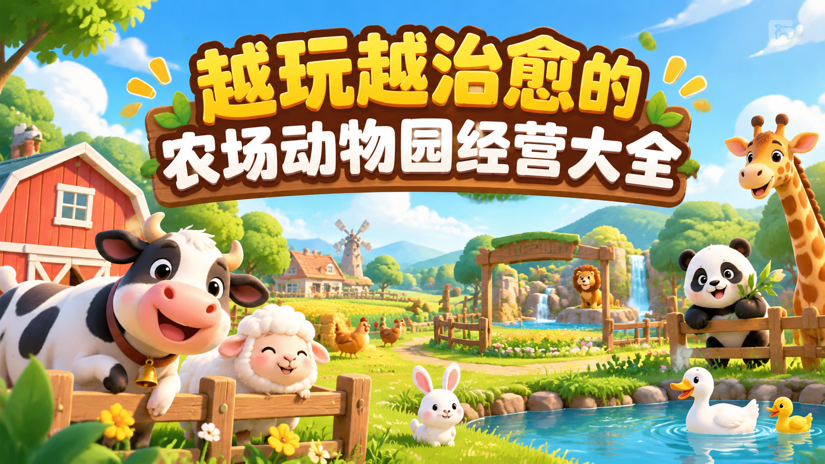 越玩越治愈的农场动物园经营大全