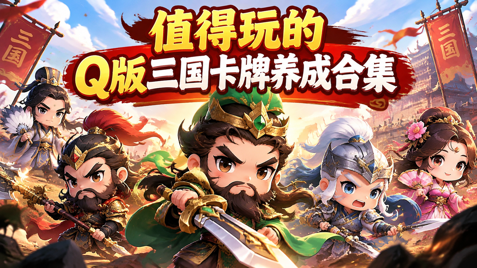 值得玩的Q版三国卡牌养成合集