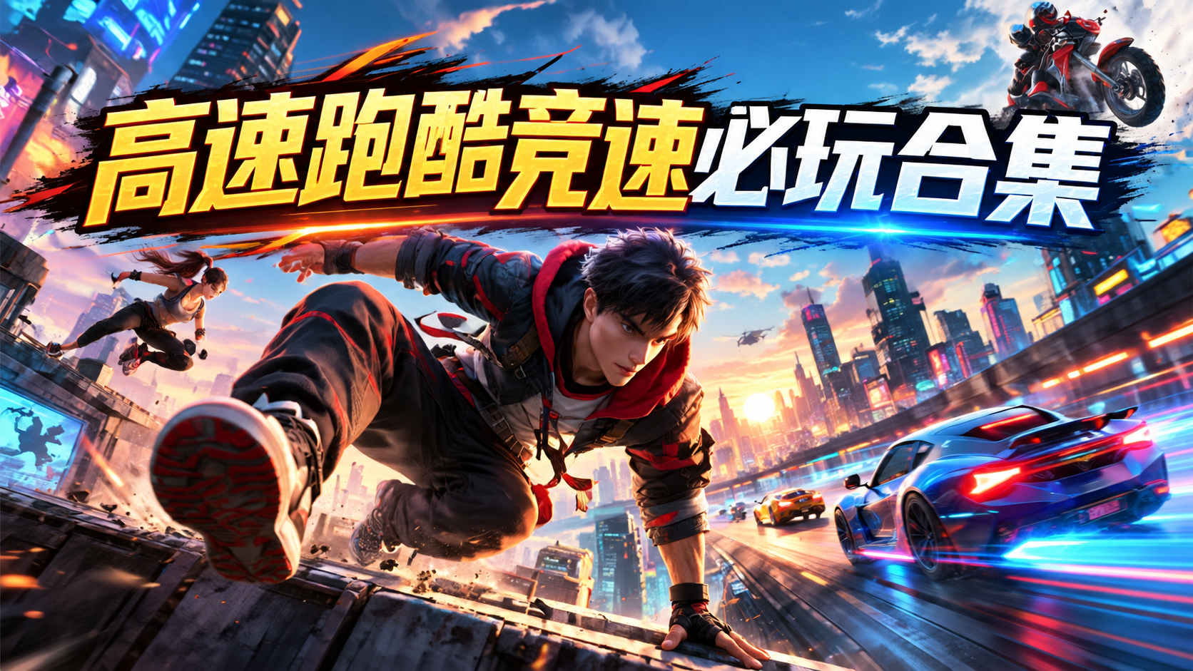 高速跑酷竞速必玩合集