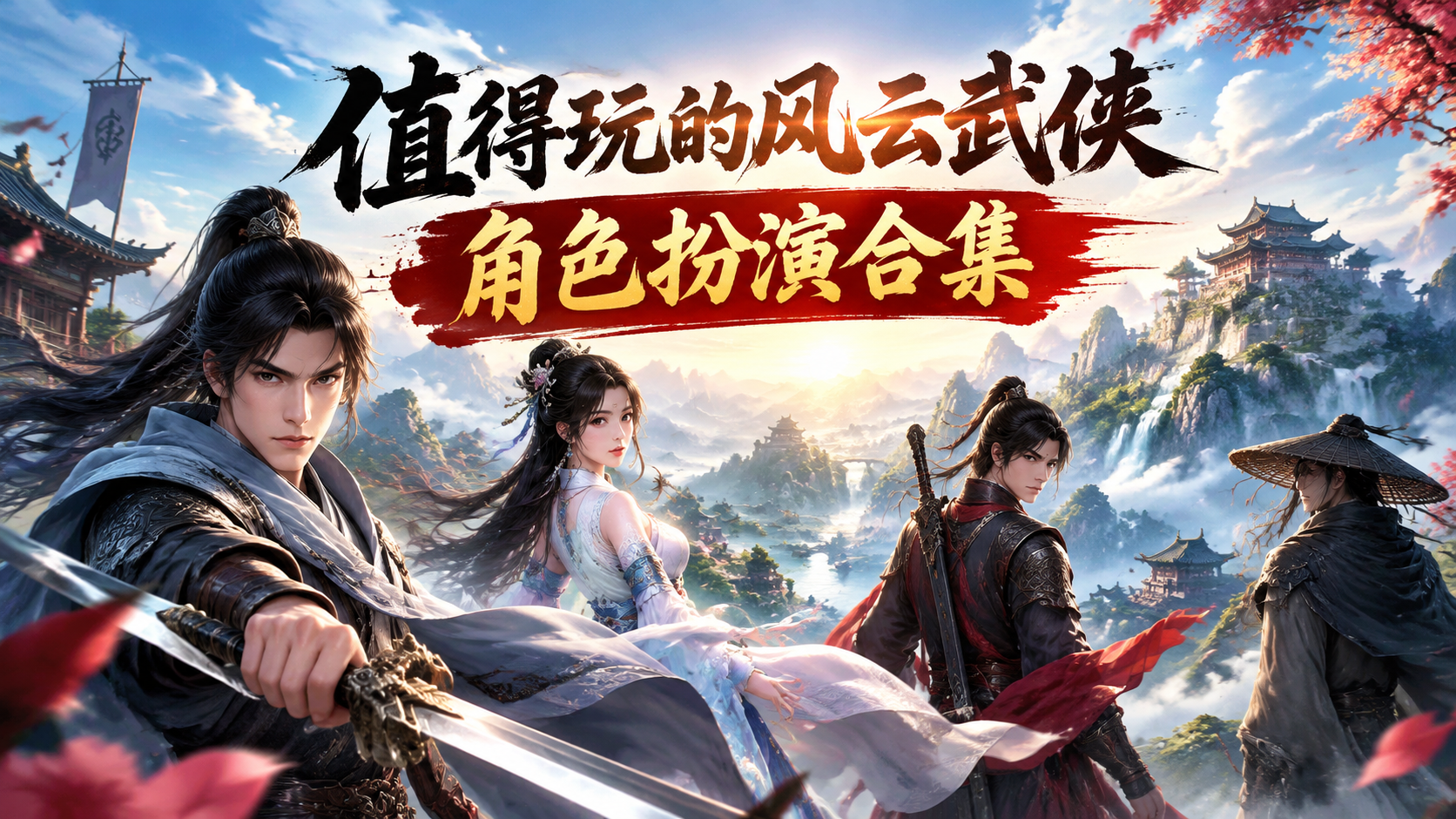 值得玩的风云武侠角色扮演合集
