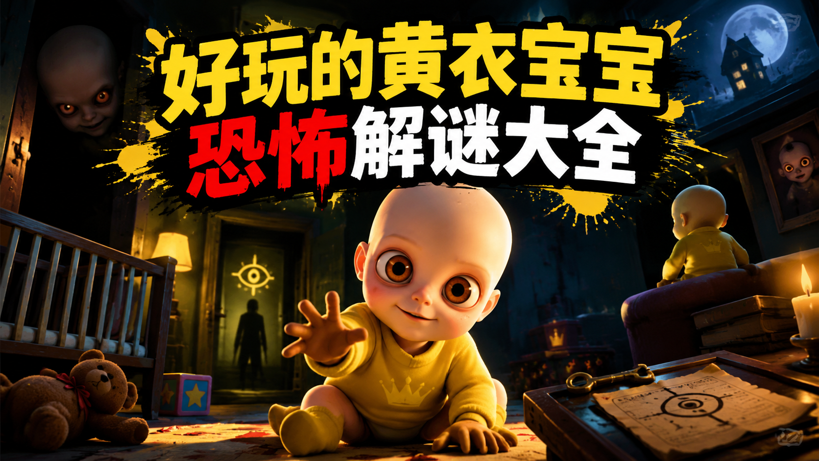 好玩的黄衣宝宝恐怖解谜大全