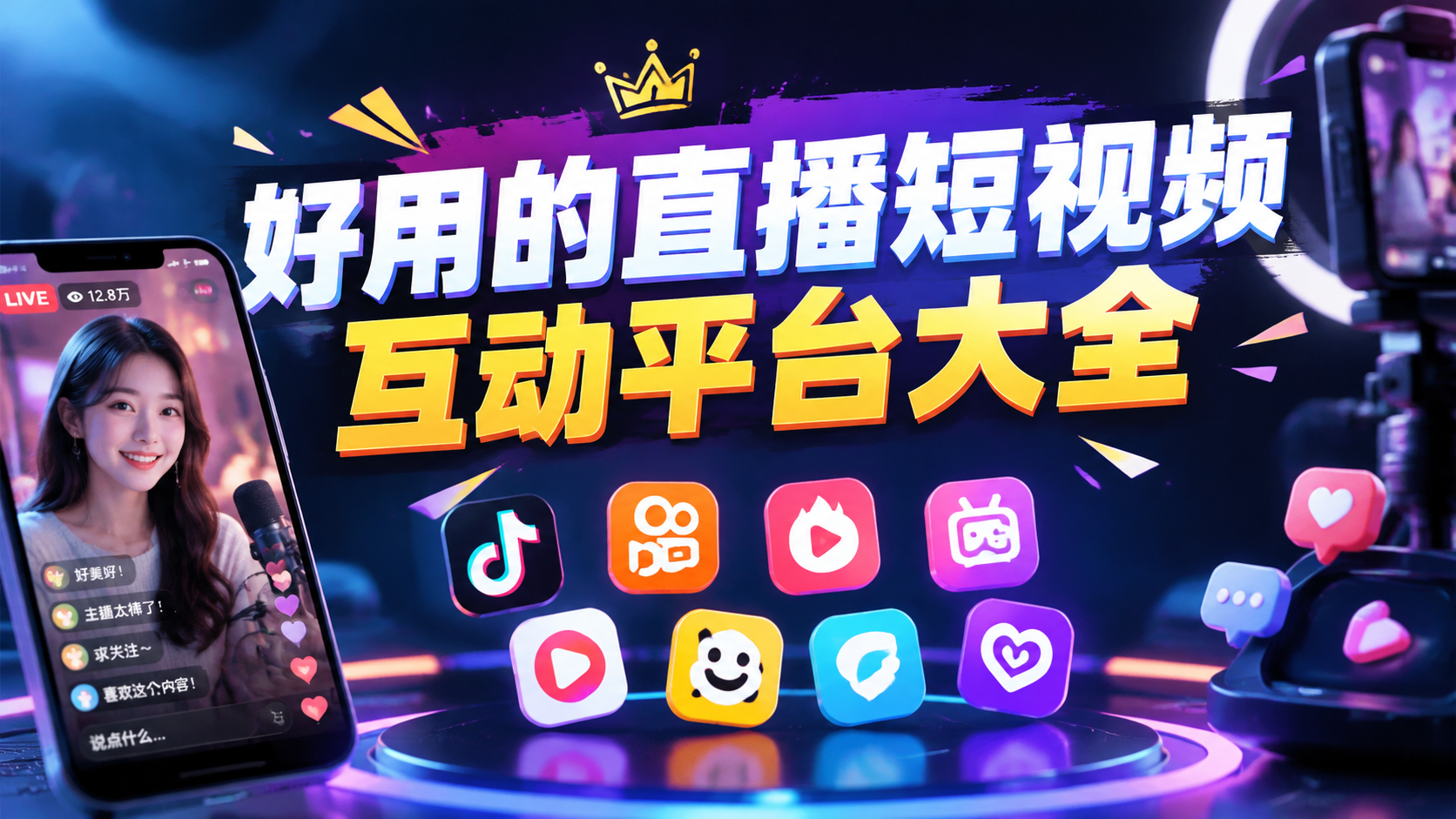 好用的直播短视频互动平台大全