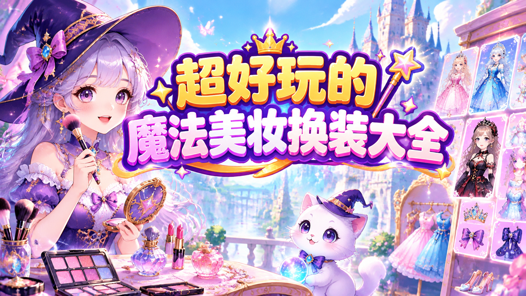超好玩的魔法美妆换装大全