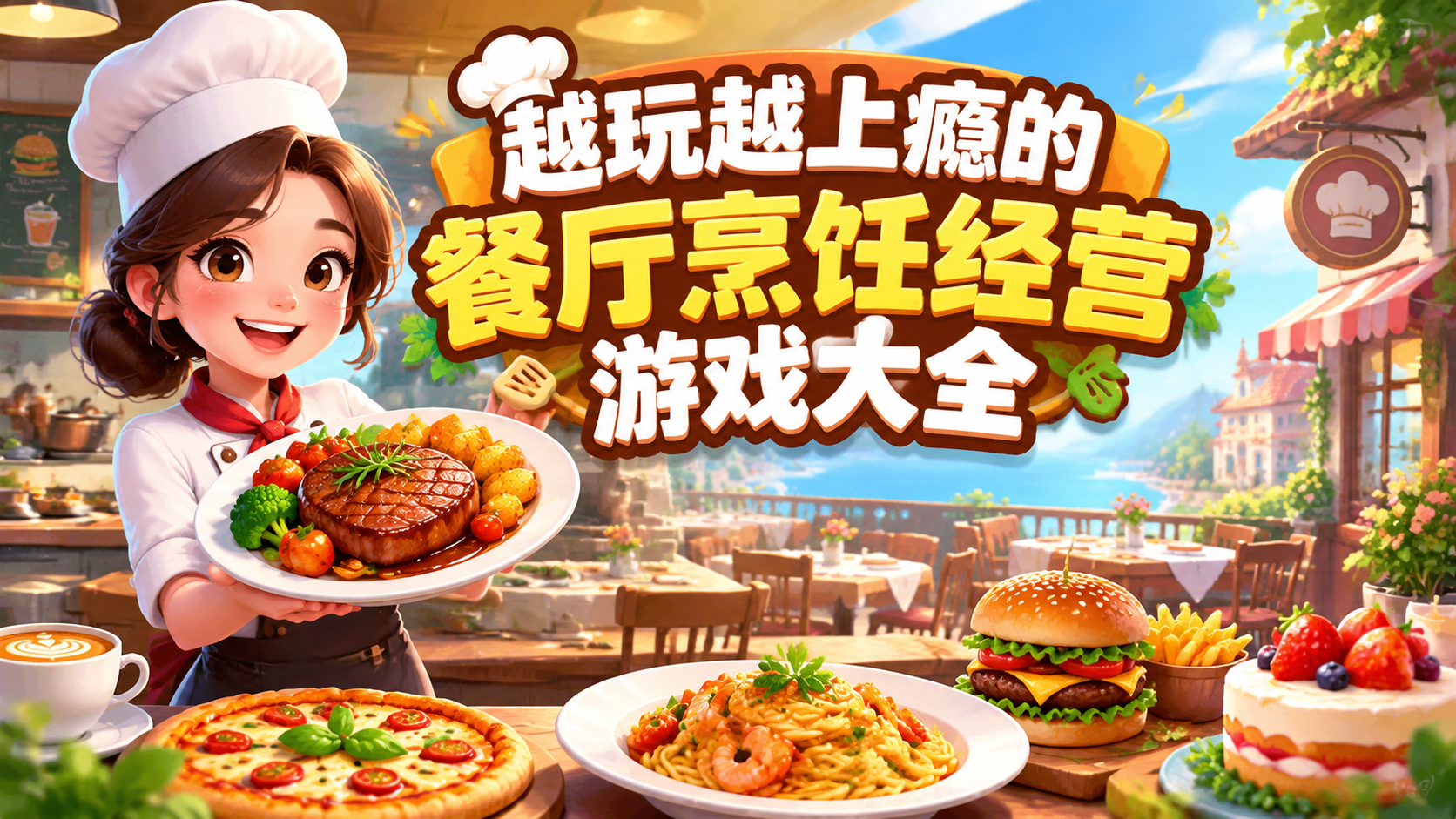 越玩越上瘾的餐厅烹饪经营游戏大全