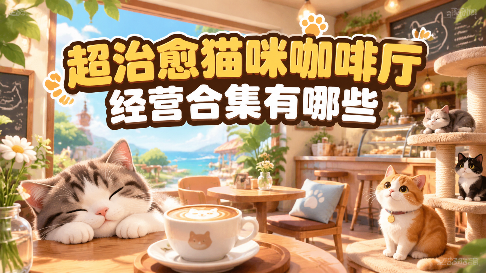 超治愈猫咪咖啡厅经营合集有哪些