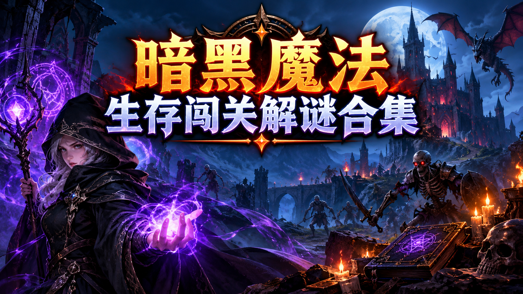 暗黑魔法生存闯关解谜合集