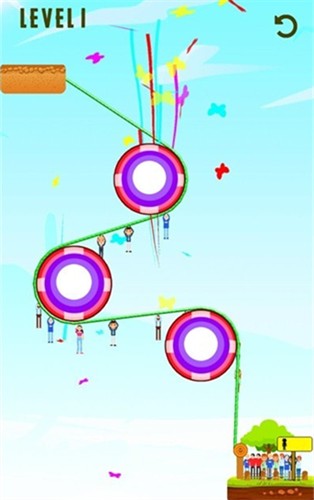 空中飞索绳