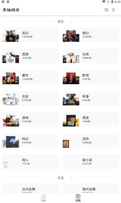 黑柚小说v1.0.1截图1