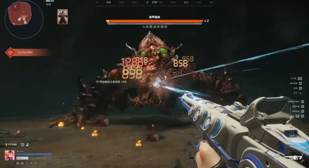 逆战未来星海狂想BOSS强势打法：无限子弹+高射速一套打穿