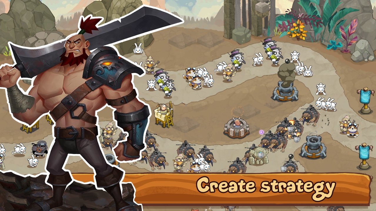 Tower Defense Legends: Mercenary Stories(塔防王国进阶领域安卓最新版)游戏安卓最新版下载截图3