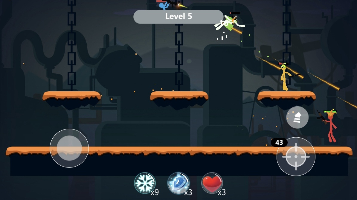 Stick Fight Warriors(火柴人格斗战士无限金币版)游戏官方版截图2