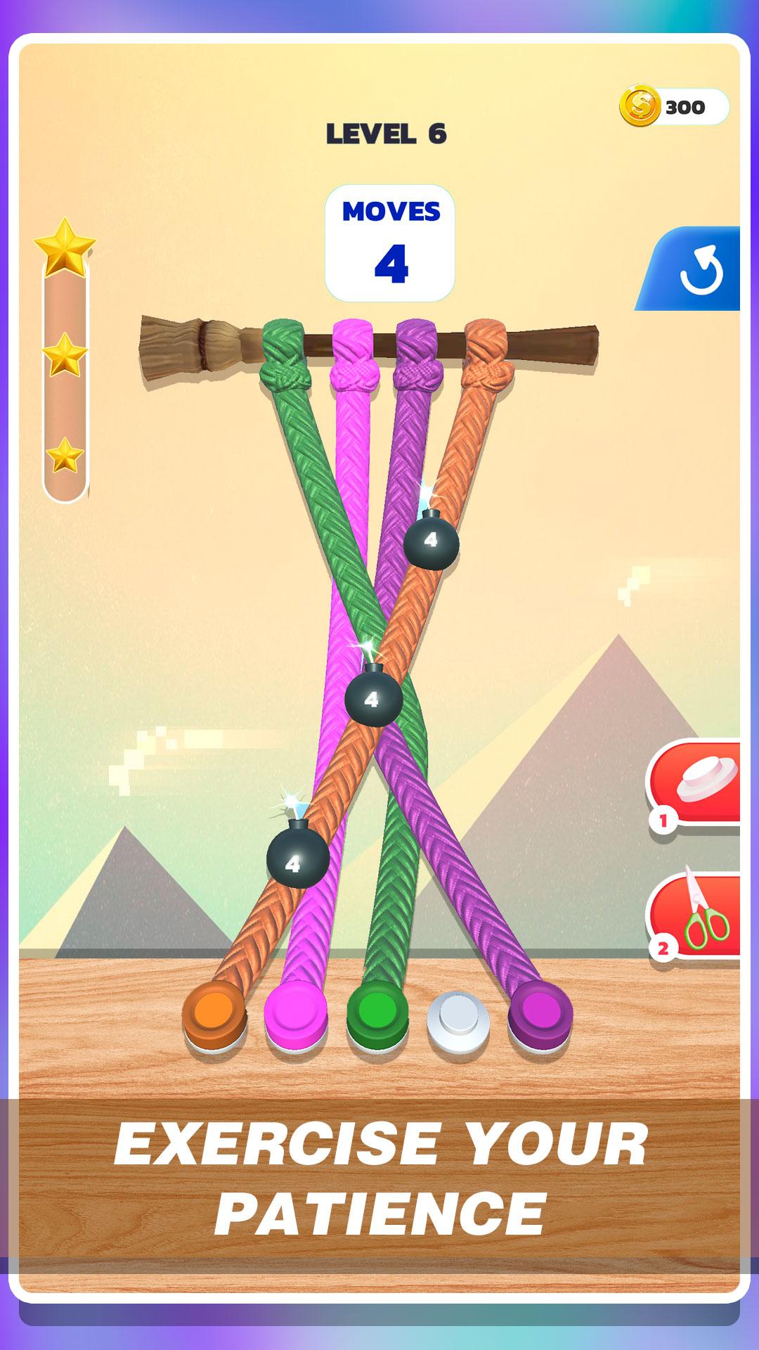 Tangle Rope 3D(缠绕绳3D无限金币版)1.0.2破解版下载截图3