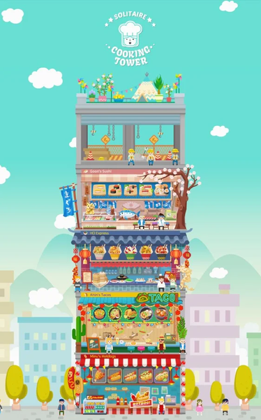 卡牌烹饪塔大量道具版 卡牌烹饪塔大量道具版