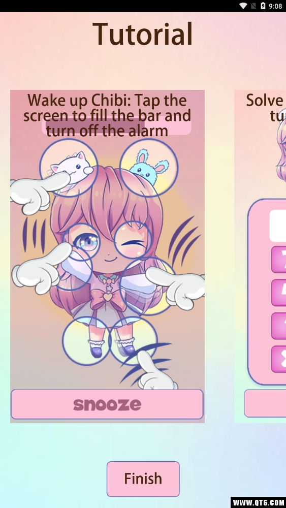 Chibi Anime Alarm Clock App(赤壁动漫闹钟应用程序)截图2