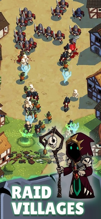 空闲的死灵法师无限金币钻石版 3.9免广告版截图3