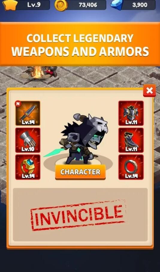 无赖养成放置型RPG游戏无限钻石版1.1.4中文破解版截图4