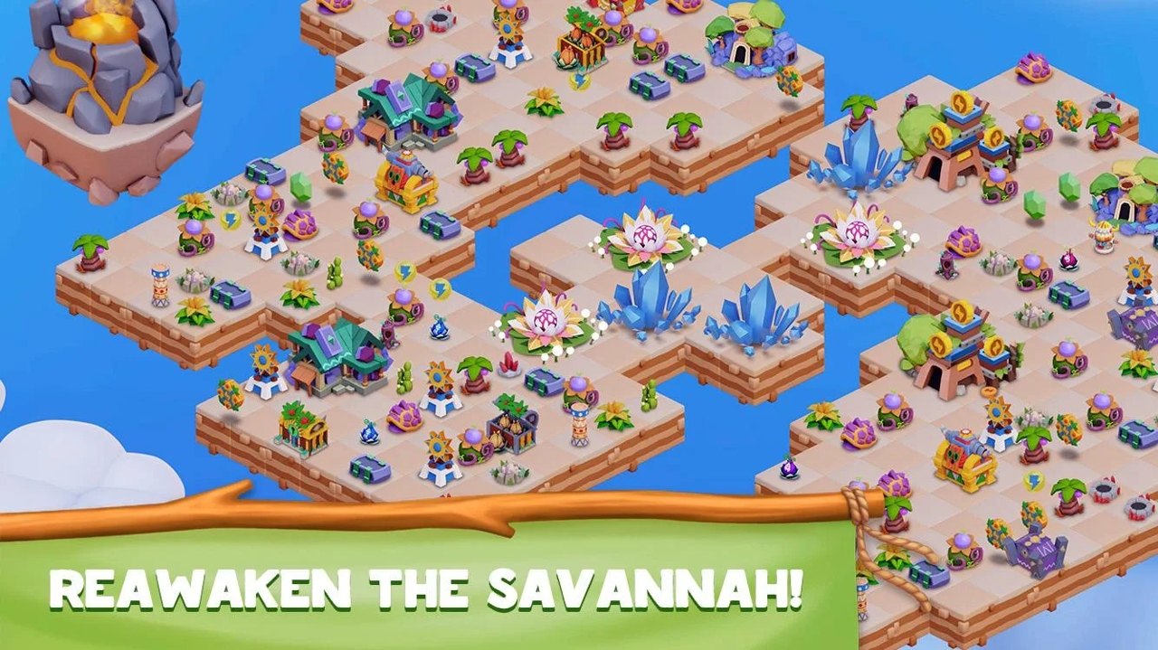 Savannah Merge(萨凡纳合并官方版)游戏介绍截图1
