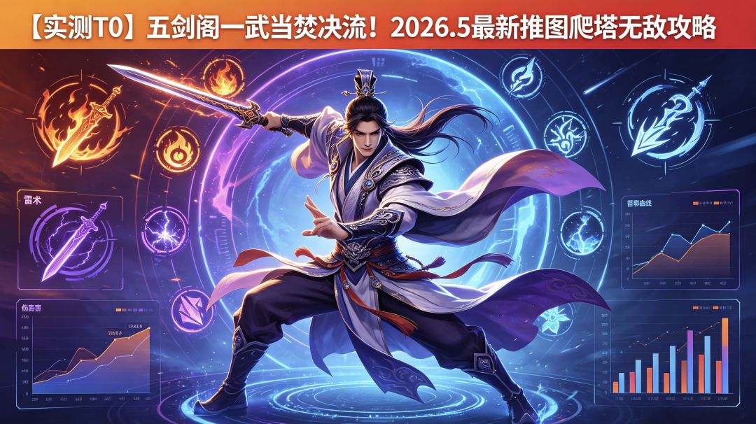 宗师之上五剑阁一武当爬塔流怎么玩？平民零氪也能冲塔的高效养成思路