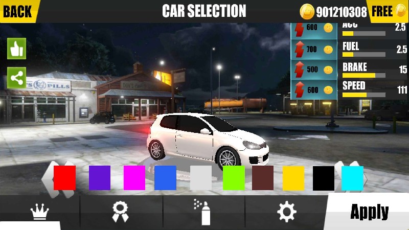 Racing Fever 3D（赛车狂奔3D破解版）游戏介绍截图3