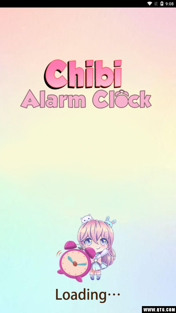 Chibi Anime Alarm Clock App(赤壁动漫闹钟应用程序)截图1