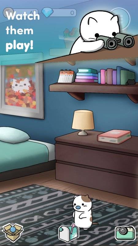 Neko Atsume(猫咪收集无限金币版)游戏最新版下载截图4