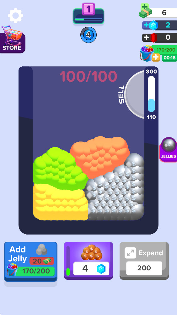 果冻融合最新版(Merge the Jelly)截图3