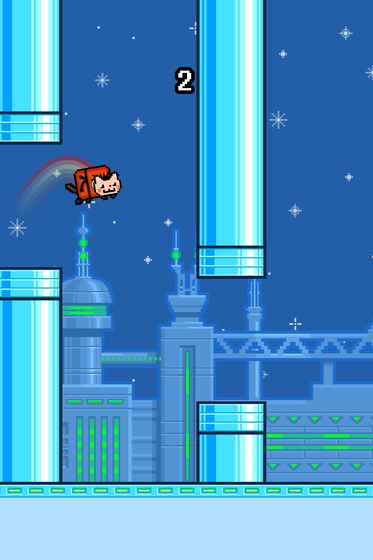 Flappy Nyan(飞翔彩虹猫)游戏安卓最新版下载截图3