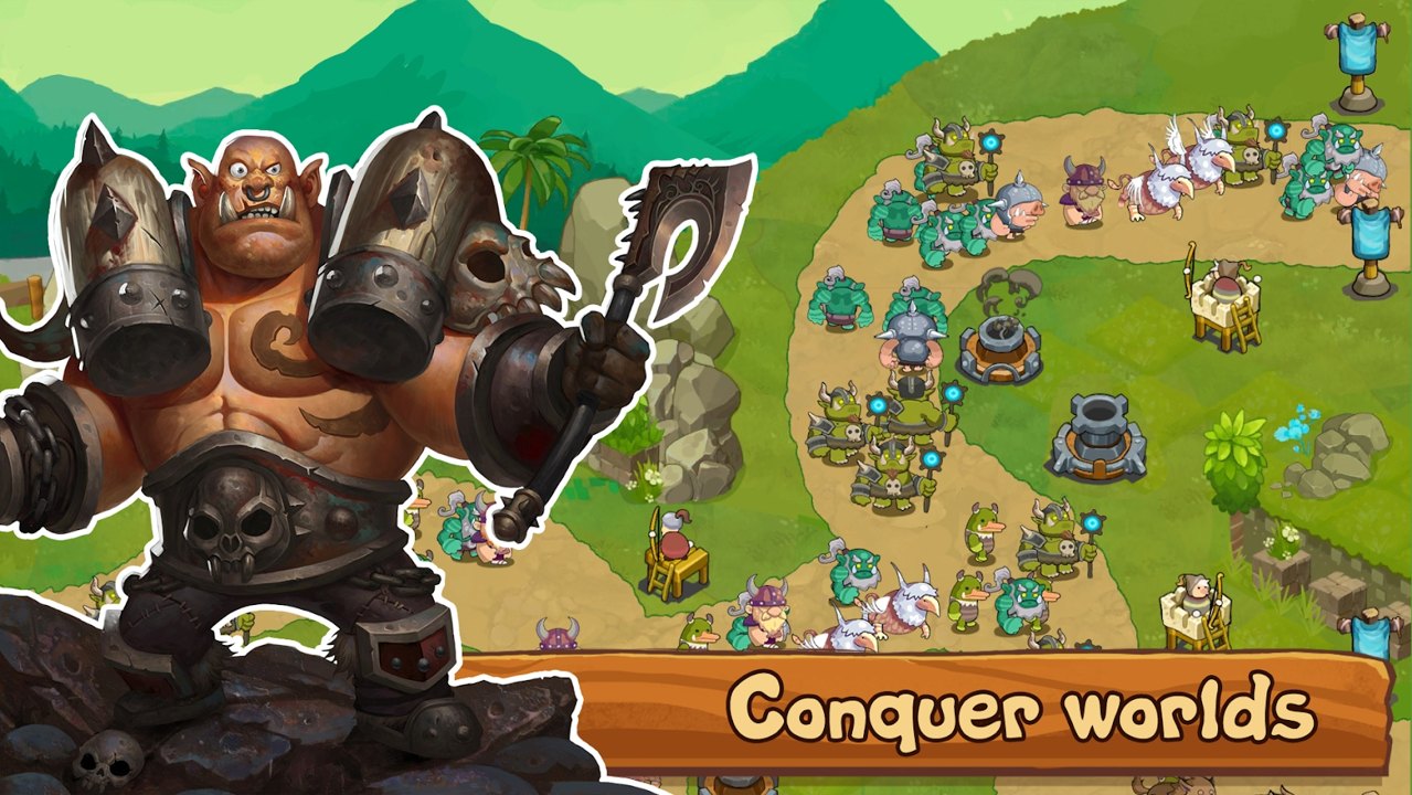 Tower Defense Legends: Mercenary Stories(塔防王国进阶领域安卓最新版)游戏安卓最新版下载截图2