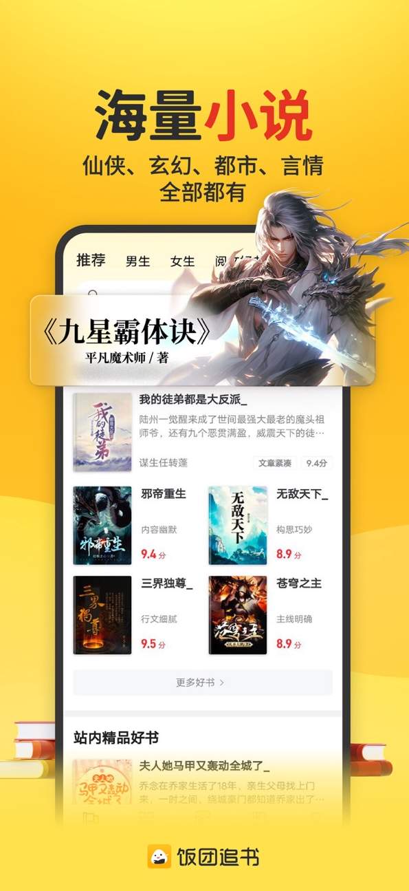 饭团小说app截图1