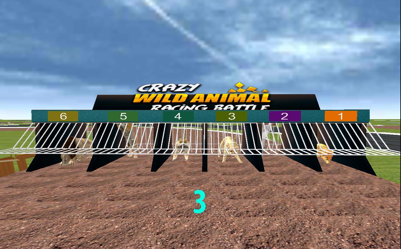 Wild Lion Dog Tiger Animal Racing Smulator 3d(疯狂丛林动物竞速官方版)游戏最新版下载截图1