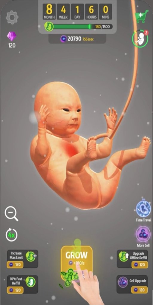 九个月大量钻石版游戏1.19.1截图5