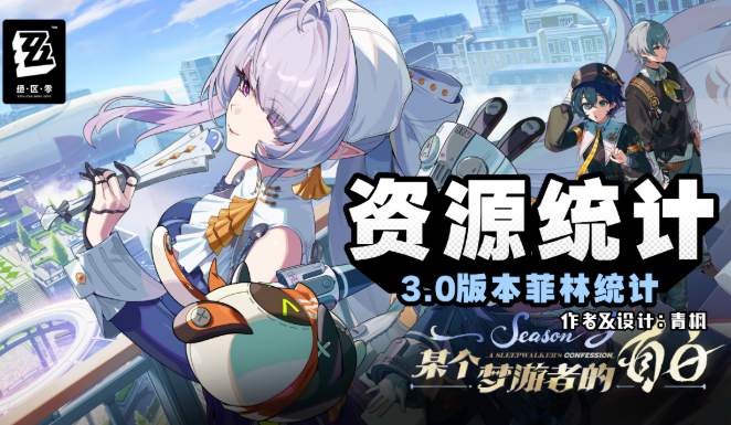 《绝区零》V3.0菲林资源一览：42天能攒多少抽？调频与活动奖励汇总