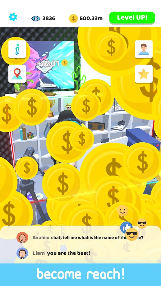 Idle Streamer无限金钱版游戏安卓最新版下载截图4
