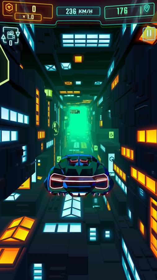 Neon Flytron(霓虹灯飞轮大量货币版)截图1