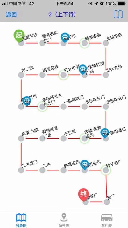阜阳掌上公交app安卓版截图3