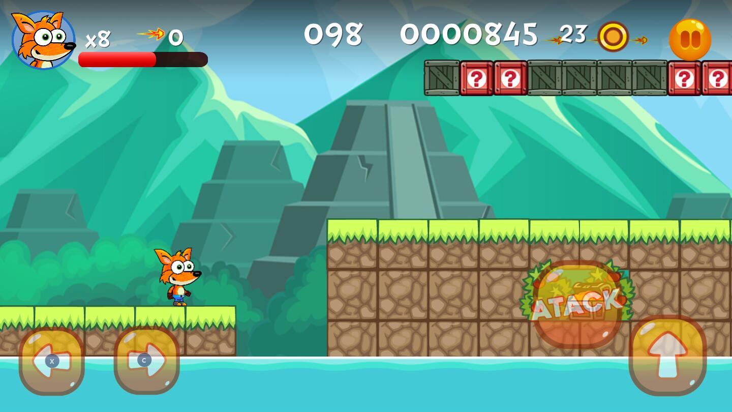 Fox Jungle Adventure(狐狸丛林探险官方版)游戏介绍截图1
