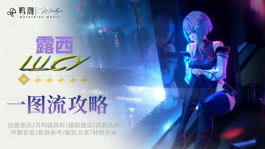 鸣潮露西怎么养？限定五星联动角色培养与实战思路一篇看懂