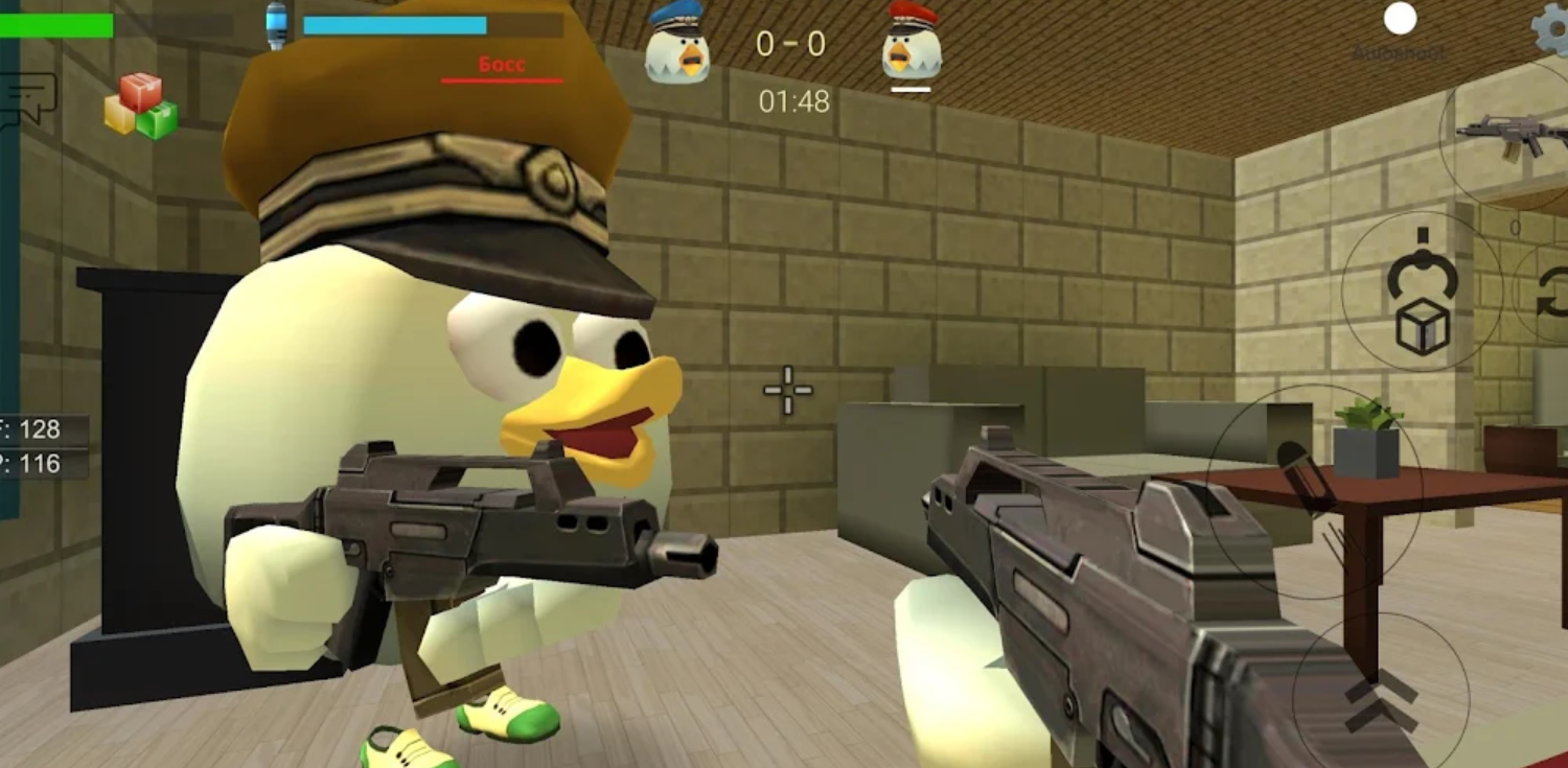 鸡枪无限金币版（Chicken Gun）截图2