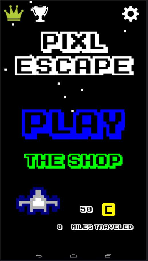 Pixl Escape(像素逃脱:空间飞行)截图1