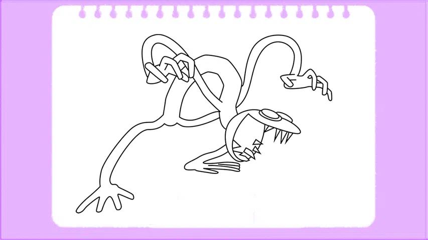 紫色彩虹朋友着色官方版手机版(Purple Family Coloring)截图2