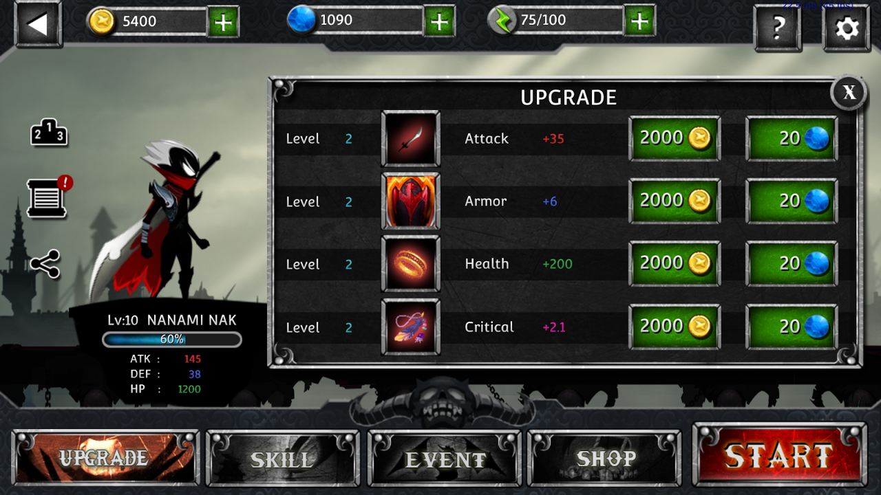 火柴人传奇（Stickman Legends）无限金币版游戏最新版下载截图3