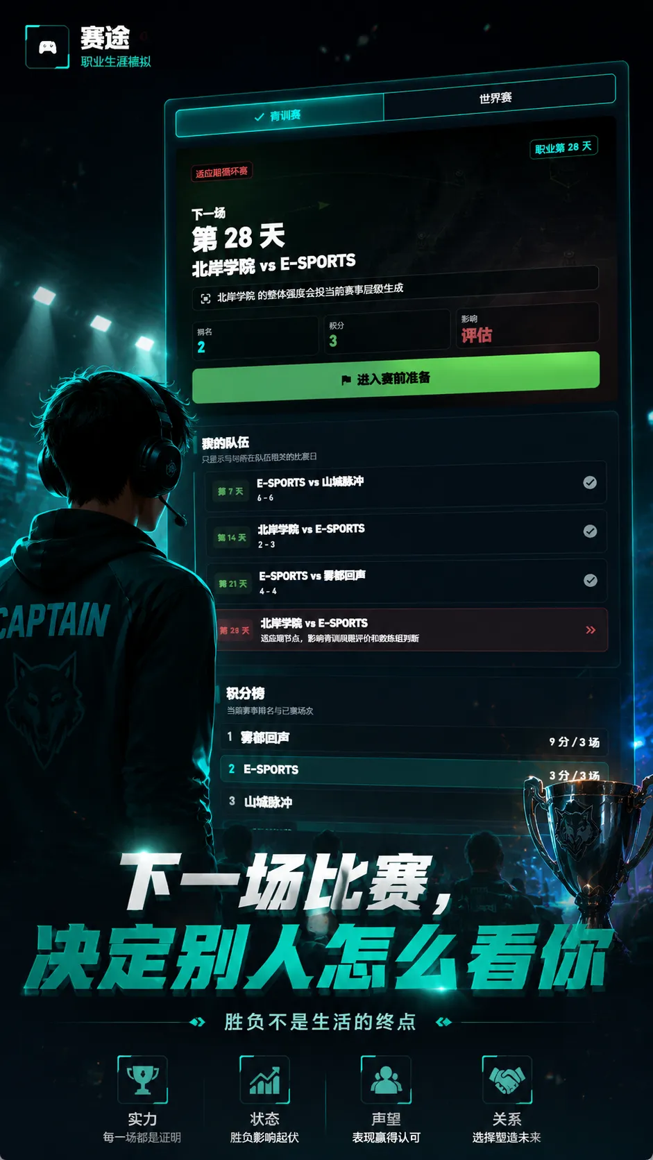 我的职业游戏生涯v1.0下载截图1