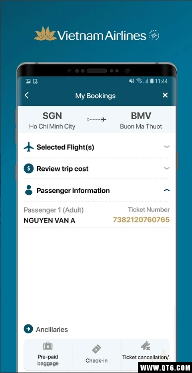 VietnamAirlines(越南航空)app官方版下载截图2
