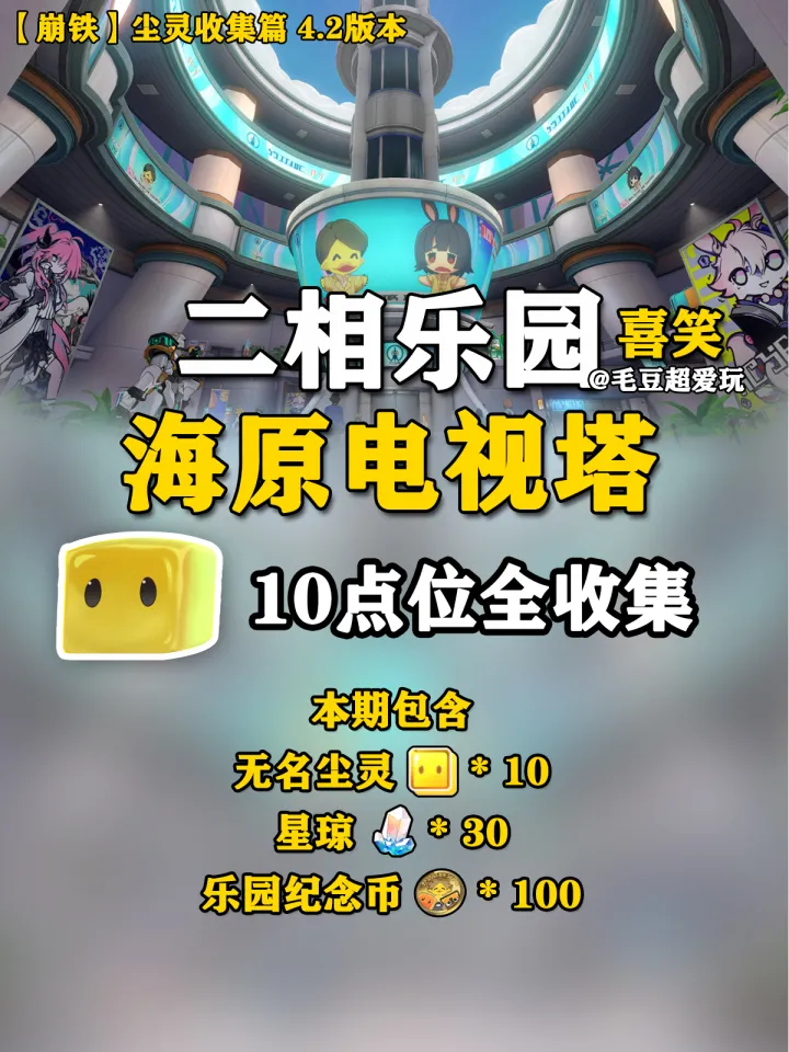 崩铁海原电视塔10个点位一览：无名尘灵、星琼轻松拿满