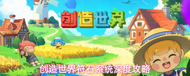 《创造世界》符石系统深度拆解：附魔词条、武器进化与实战思路一篇看懂